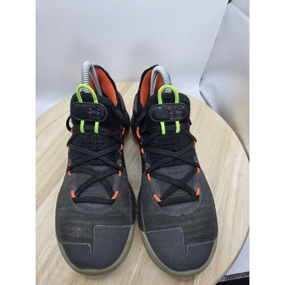 Under Armour Steph Curry 6 Basketall Shoes Fox Theatre Black - Boys 5 Y - Picture 4 of 6